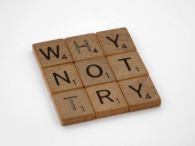 Why Not Try Scrabble Tiles